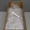 2 Pack Large Pull Out Bathroom Organizers and Storage,2 Tier 12.8 Tall Sliding Kitchen Under Sink Organizer for Cleaning Products Storage,Acrylic Clear Bathroom inder Sink Organizer,Undersink Storage