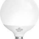 LED Globe Light Bulb, 20W Warm White 3000k, Non-Dimmable, E26 Base, 1700 Lumens, Indoor Room Globe Light (20W 3000K No-Dimmable Warm White)