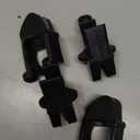 Extreme Max 3005.5091 BoatTector Quick Adjust Pontoon Rail Fender Hanger - Black, Pack of 4