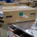 VASAGLE Fireplace TV Stand for TVs up to 80 Inches, 18-Inch ELectric Fireplace with Remote, Farmhouse Entertainment Center, Media Console Table for Living Room, Rustic White and Honey Brown ULTV541W01