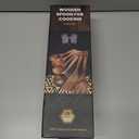 KitchenClick 7-Piece Wooden Spoons for Cooking  Premium Teak Wooden Utensil Set, Nonstick & Heat-Resistant Wooden Cooking Utensils, Durable & Lightweight Spoon Set for Kitchen, Baking & Serving