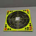 Anwyll Shooting Splatter Targets Stickers - 15Pcs 12'' Targets for Shooting Range Reactive Paper Shooting Target Adhesive Shoot and See Target for BB Pellet Gun Pistol Airsoft Rifle Shoot Practice