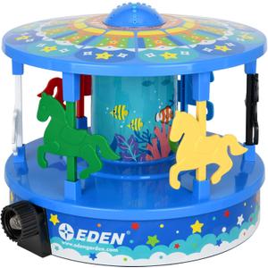 Eden 94136 Sprinkler for Yard Watering up to 2,800 sq. ft., Bundled with/Quick Connect Starter Set, Suitable for agricultural&horticultural use, Blue