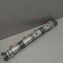 Star Wars Darth Maul Official Halloween Costume Accessory - Light-Up Retractable Plastic Double Saber