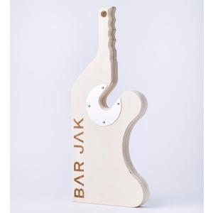 The Original Deadlift Bar Jack, Deadlift Jack, Barbell Jack, Mini Jack, Compatible with All Olympic Weight Plates and Barbell Plates, Use on Deadlift Platform, Weightlifting Accessories