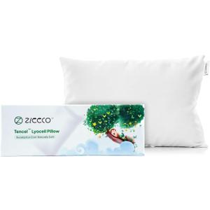 Tencel Down Alternative Pillow, Soft Bed Pillow for Comfortable Sleep, Standard Pillow Size of 20x26, Recycled Fiberfill, Thermal Regulation, Breathable & Durable Pillow for Adults