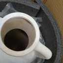 UPWOIGH 20.5in Ceramic Floor Vase with Handles