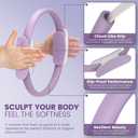 Pilates Kit for Women 13PCS, Pilates Ring Ball Resistance Bands Workout Set