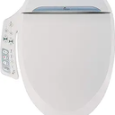 BioBidet Ultimate BB-600 Bidet Toilet Seat, adjustable Heated Seat and Freshwater, Dual Nozzle Sprayer, Posterior Feminine Wash, Round