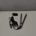 CHI Lava 2.0 Hairstyling Iron, Flat Iron Hair Straightener for an Even & Smooth Finish, Lower Temperature, Ergonomic, Comfortable Design for Easy Use (Grey)