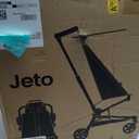 Mompush Jeto Lightweight Travel Stroller – 9.8 lbs Ultra-Compact, One-Hand Fold, Airplane Cabin Approved, All-Terrain Wheels, Smooth Ride for Toddlers, Perfect for Travel & Daily Use