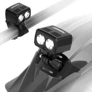 Helmet Light LED Bike Headlight Rechargeable Bike Helmet Light IP65 Waterproof 1000 Lumens 5 Lighting Modes Bicycle Helmet Light for Cycling Fit Most Helmets