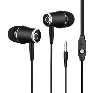 In-Ear Earbud Headphones,Earphone for Kindle Fire, Galaxy S8+, Note 8, Fire HD 8 HD 10, Voyage, Oasis eReaders Earbuds Microphone Phone -Ergonomic Comfort-Fit (Black)