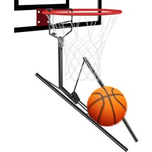 GADFlSH Basketball Retum Atachment, Heawy Duty Basketball Rebounder Accessories, Durable Basket Ball, BallReturnTraining Gear Stuff for Most Basketball Hoop(Small)