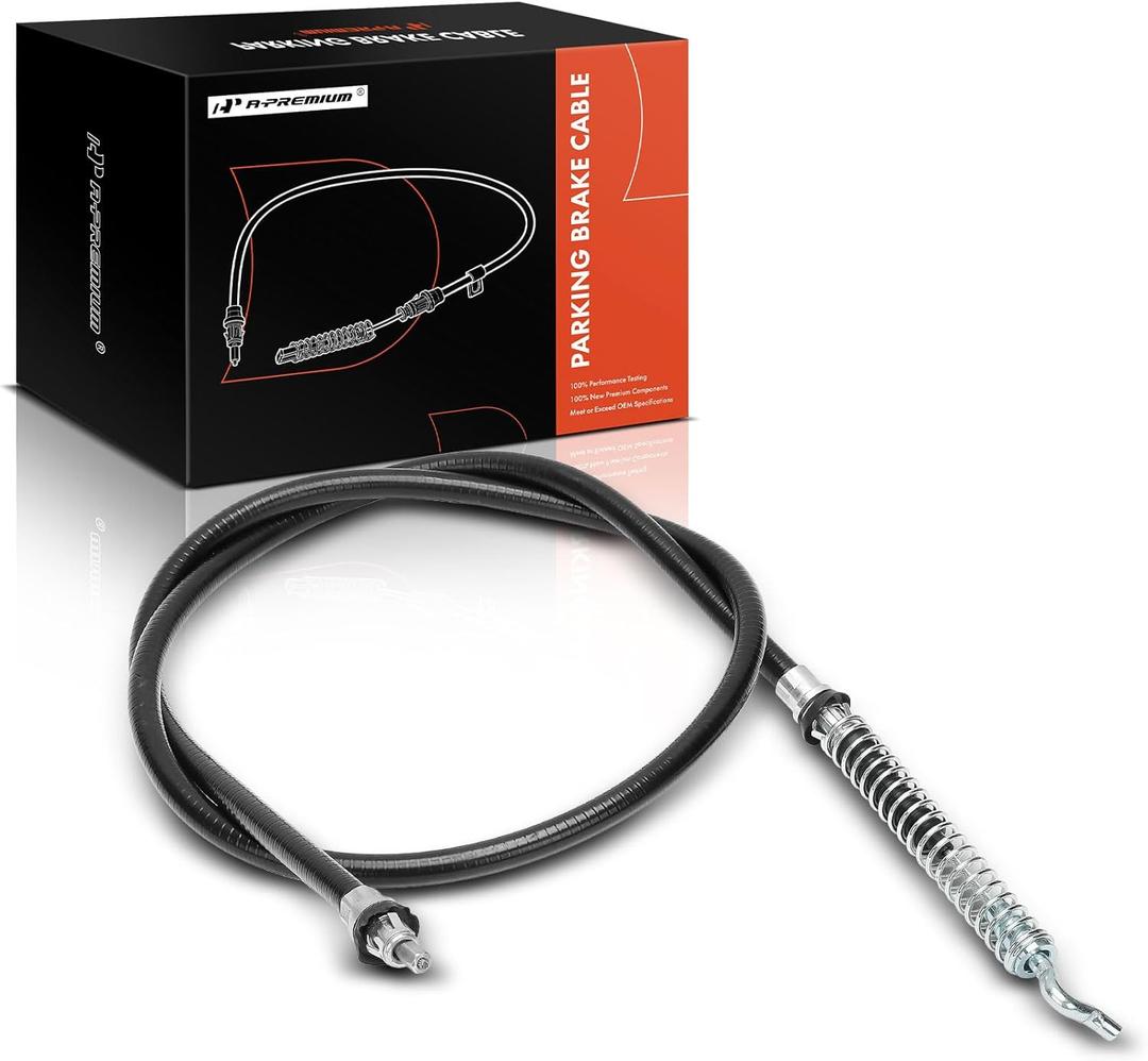 A-Premium Rear Driver Side Parking Brake Cable Assembly Compatible with Ram & Dodge Models: 2500 2011-2013, 3500 2011-2017, Ram 2500 Ram 3500 2003-2007/2009-2010 - Replace# 52121101AA
