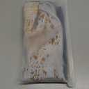 Weiscode Navy Blue and Gold Pillow Covers 18 x 18 inch Set of 2 Decorative Cushion Covers Blue and Gold Square Pillowcases for Bedroom Sofa Home Decor