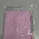 Women's 2 Piece Lounge Set Ruched Short Sleeve Tops High Waisted Wide Leg Pants (Pink , Small)