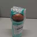 Owala Kids Flip Insulated Stainless-Steel Water Bottle with Straw and Locking Lid, 14-Ounce, Brown/Teal (Mint Chocolate Chip)