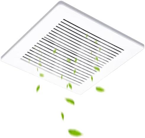 Baquler 1 Pcs 11 x 11 in Bathroom Exhaust Fan Cover Replacement Parts for Square Bathroom Vent Cover Washroom Ceiling Fan Grille Ventilation Grille