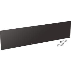 Door Kick Plate 8x34 inches Suitable for 36" Doors, 12GA (5/64 inch) Thickness Al Alloy, 8" x 34" Oil Bronze