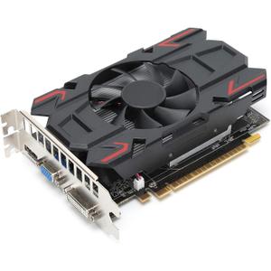 Cuifati HD6770 Gaming Graphics Card, 4GB 128Bit DDR5 Computer Video Card PCI Express 2.0, for Chip, 3D API DirectX 12, 1000MHz Video Memory Frequency,