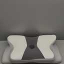 Cozyplayer True Cooling Cervical Neck Pillow for Pain Relief, Ergonomic Side Sleeper Pillow for Neck Support, Odorless Orthopedic Contour Memory Foam Pillows, Bed Pillow for Back Stomach Sleeper (Queen, Grey)