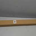 LazBlinds No Drill Zebra Blinds for Windows 34.5" W x 72" H, Cream