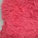 OLANLY Area Rugs for Living Room Bedroom, Machine Washable 4x5.9 ft Soft Fluffy Shaggy Bedside Rug, Indoor Floor Carpet for Kids Girls and Boys, Dorms, Nursery Rooms, Home Decor Aesthetic, Hot Pink