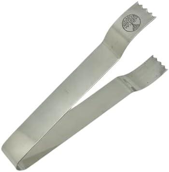 Tongs for Charcoal or Incense, Tree of Life Marked Charcoal Tongs for Incense 5.75" L and 0.75" W