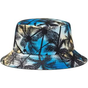 Quanhaigou Unisex Sun Hats, Fashion Beach Bucket Hat for Men Women,Summer Outdoor Boonie Cap Breathable Packable M,L