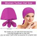 Syhood 6 Pieces Head Scarf for Women Slip on Pretied Head Scarves Cancer Headwear Turban Hat Beanie Wrap (Mix Color)