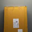 Amazon Basics Classic Foldable TV Dinner Tray Table with Storage Rack, 14.6 L x 19 W x 26 H inch, Natutral, 4-Pack