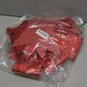 ANVAVO 2 Pieces LED Christmas Tree Topper Bow - 24"x12" Large Prelit Xmas Decorations With Lights - Battery Powered for Wreath Garland, Red