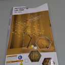 108 LED Sparkly Fairy Tree Lamp, Warm White, Remote Control, USB/Battery, 8 Modes, DIY Bonsai Decor, Festival Decoration Light