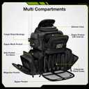 TIDEWE Tactical Range Backpack Bag for Gun and Ammo with Pistol Case, One Size