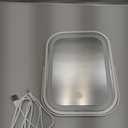 Makeup Mirror with Lights, Vanity Mirror for Desk, 6x8 Inch Rechargeable Tabletop Mirror, 3-Color Lighting & Touch Control, Portable Cordless Travel Mirror, Beauty Gift