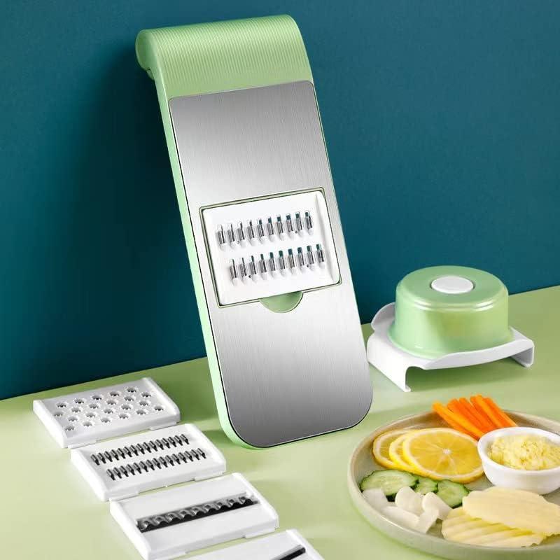 Vegetable Slicer - New Potato Shredder - Onion Chopper Salad Chopper Veggie Chopper Vegetable Cutter Food Slicer With Hand Protector