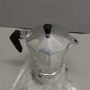 Primula Classic Stovetop Espresso and Coffee Maker, Moka Pot for Italian and Cuban Caf Brewing, Greca Coffee Maker, Cafeteras, 6 Espresso Cups, Silver