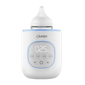 LAREX Bottle Warmer, Fast Baby Bottle Warmer for Breastmilk and Formula, with Timer and Accurate Temp Control, 8-in-1 Baby Milk Warmer BPA Free with Digital Display, Bottle Warmers for All Bottles (Blue)