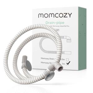 Momcozy Soft & Safe Drain Hose for KleanPal Pro Baby Bottle Washer  Flexible, Durable Replacement Accessory for Easy Water Drainage (1M)