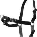 Easy Walker Dog Harness for Large Dogs, Gentle Leader Harness for Dog Training & Teach Better Leash Manner, Adjustable, Easy Control to Help Prevent Pets Pulling on Walks, X-Large (Black)