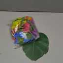 60Pcs Tropical Party Decorations Supplies Tropical Palm Leaves Hibiscus Flower Simulation Artificial Leaf for Hawaiian Luau Safari Party Jungle Beach Theme BBQ Birthday Parties Decorations Table Decor (Middle)