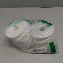 SHEUTSAN 2 Roll 8mm Pearls Beads Garland, 65 Feet Faux Pearls Beads, 22 Yard for Wedding Party Decoration (long)