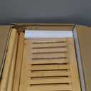 AmazerBath Over The Toilet Storage Bamboo, Bathroom Over Toilet Organizer Rack, 3-Tier Freestanding Above Toilet Shelf for Bathroom, Laundry, Space Saver, Natural Color