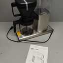SHARDOR 8-Cup Drip Coffee Maker with Reusable Filter and Glass Coffee PotBlack and Sliver