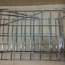 Moxweyeni Instrument Tray Rack Dental Instruments Organizer Chrome Tray Rack for Size B Trays and Lids, Holds 8 Trays