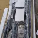 HOOBRO Bar Table and Chairs Set, 47.2 Rectangular Pub Table with 2 Stools for Small Space, High Top Table, 3-Piece Breakfast Set, Sturdy Metal Frame, Easy to Assemble, Greige BG52BT01