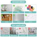 Double Sided Nano Tape Heavy Duty, Strong Sticky Extra Large (1.18in x 9.85Ft ) Removable Mounting Tape, Clear Multipurpose Wall Decor Adhesive Tape for Poster, Picture Hanging, Carpet, Photos Frames