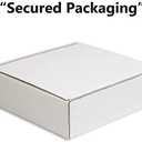 100 x Hamilco 8x8 Cream White Scrapbook Cardstock Paper 80lb Cover Card Stock 100 Pack