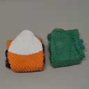 XIUGOAL Dog Toys for Aggressive Chewers, 2 Pack No Stuffing Interactive Dog Toys for Boredom and Teething, Squeaky Chew Toy for Small, Medium Breed to Keep Them Busy (Fox-Crocodile)